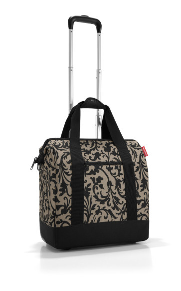 Reisenthel allrounder wheely S baroque taupe håndtag