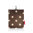 AE6018 Reisenthel mini maxi Travelshopper mocha dots open