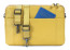 Tucano One Premium sleeve 11" læder gul bag udvendig