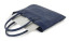 Tucano One Premium Tote 13" læder blå liggende computer