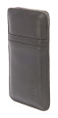 Tucano One Premium iPhone pouch læder brun siden